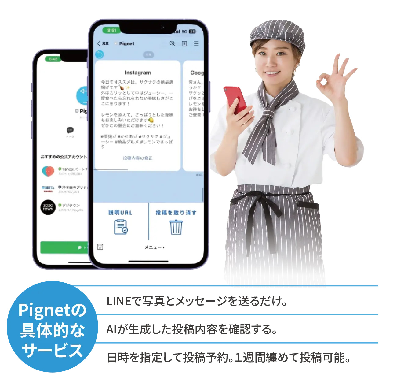 SNS自動投稿「ピグネット」